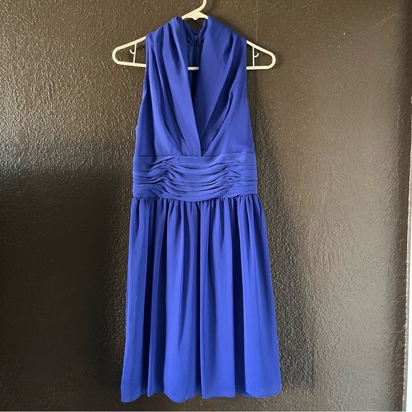 Blue Violet Sleeveless Cocktail / Special Occasion Dress, New with Tags, Size 6 - Picture 1 of 9